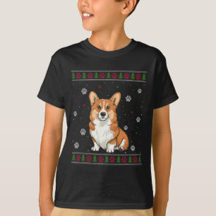Welsh Corgi Christmas Sweater Xmas Pet Animal Dog 