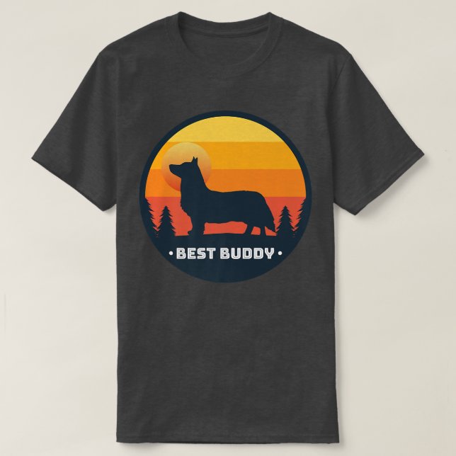 Welsh Corgi Dog Breed 1473 T-Shirt (Design Front)