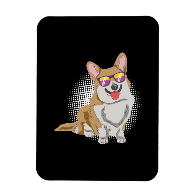 Welsh Corgi Dog Magnet (Vertical)