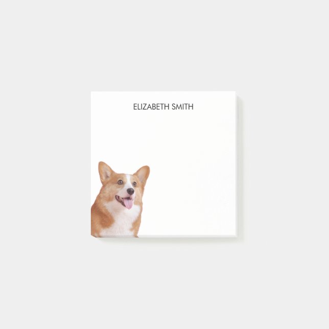 Welsh Corgi   Dog Post-it Notes (Front)