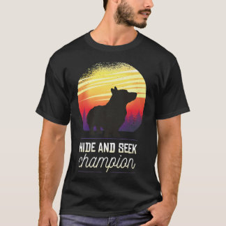 Welsh Corgi Dog Retro 1610 T-Shirt