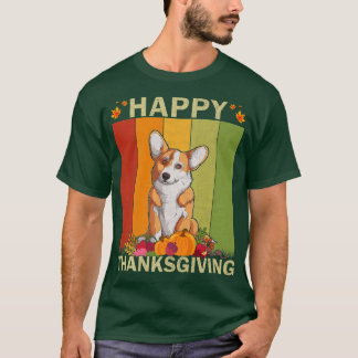 Welsh Corgi Dog Retro Graphic Family Matching Than T-Shirt