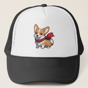Welsh Corgi dog Trucker Hat