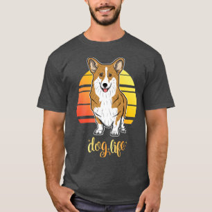 Welsh Corgi Dog Vintage 1634 T-Shirt