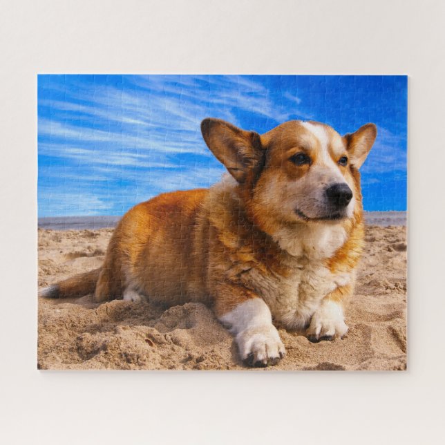 Welsh Corgi Dogs Jigsaws. Jigsaw Puzzle (Horizontal)