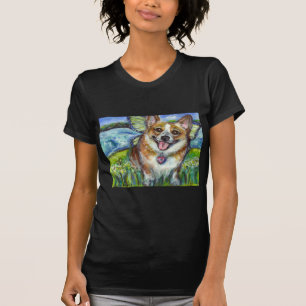 Welsh Corgi Fairy Dog T-Shirt