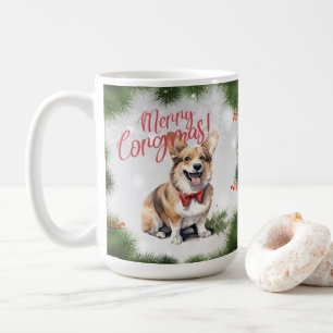 Welsh Corgi Funny Christmas Dog Coffee Mug