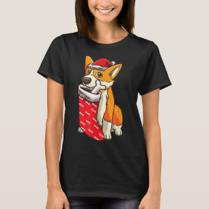 Welsh Corgi Pembroke Dog Christmas Xmas T-Shirt