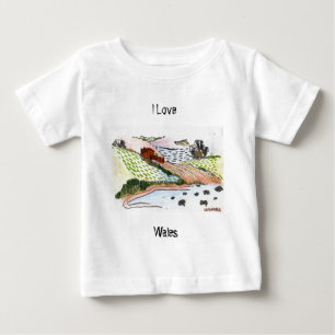 Welsh Countryside Baby T-Shirt