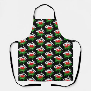 Welsh Cymru Flag Apron