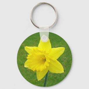 Welsh Daffodil Key Ring