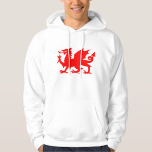 Welsh Dragon Flag, Wales Dragon Flag, England Hoodie