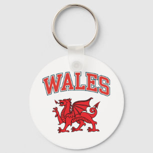 Welsh Dragon Key Ring