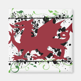 Welsh Dragon Magnets