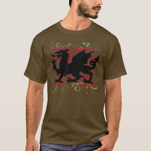 Welsh Dragon Men's Dark T-Shirt