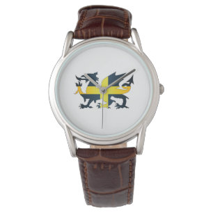 Welsh Dragon Saint David Flag Watch
