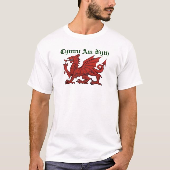 Welsh Dragon T-Shirt (Front)