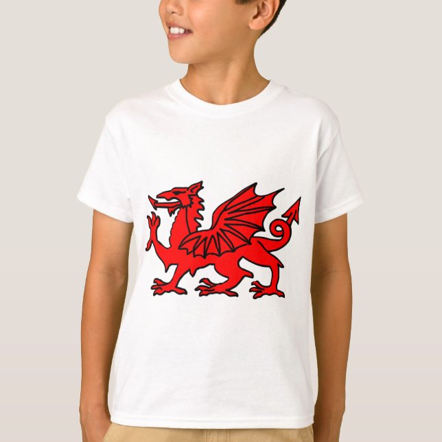 Welsh Dragon T-Shirt (Front)