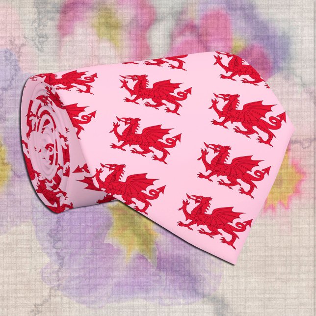 Welsh Dragon Tie & Cymru red dragon / Wales (Creator Uploaded)
