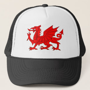 Welsh Dragon Trucker Hat