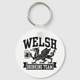 Welsh Drinking Team Key Ring