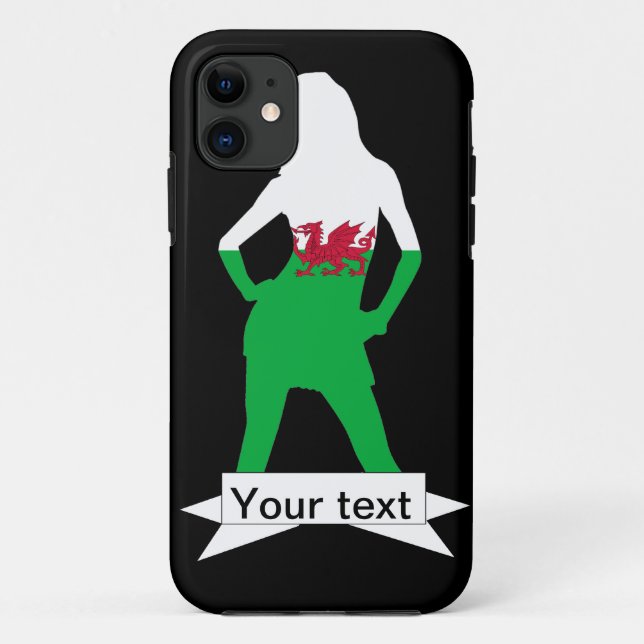 Welsh flag Case-Mate iPhone case (Back)
