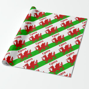 Welsh Flag Cymru Wrapping Paper