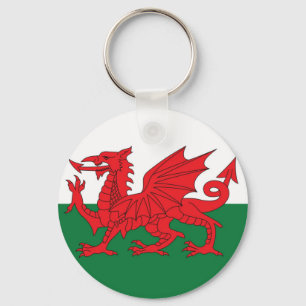 Welsh Flag Keyring