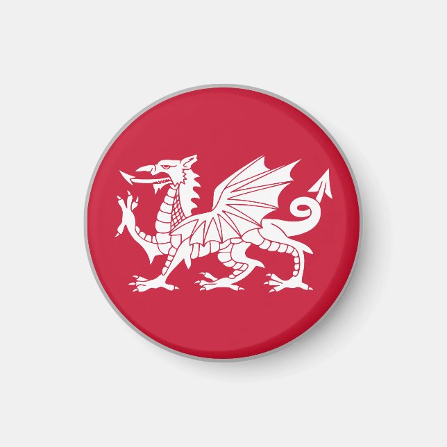 Welsh Flag Magnet (Front)