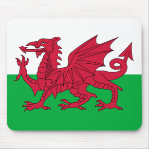 Welsh Flag Mouse Pad