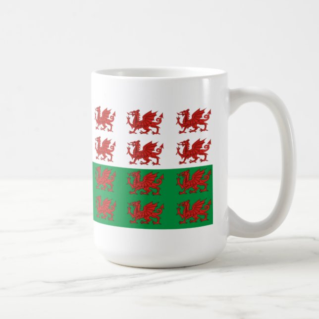 Welsh Flag Mug (Right)