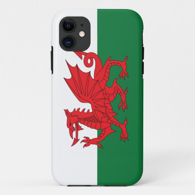 Welsh Flag Phone Case (Back)