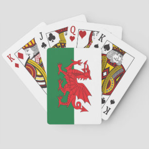 Welsh Flag Playing Cards