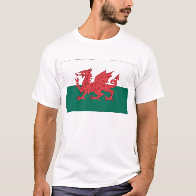 Welsh Flag T-Shirt (Front)
