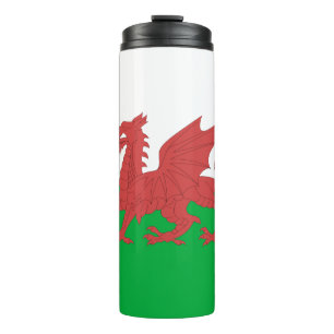 Welsh Flag Thermal Tumbler