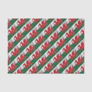 Welsh Flag Tissue Paper