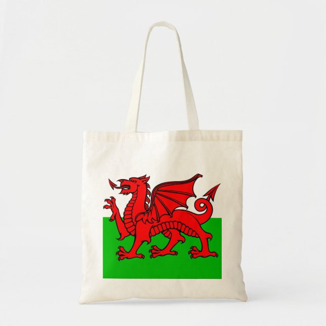 Welsh Flag Tote Bag (Front)