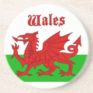Welsh Flag Wales Coaster