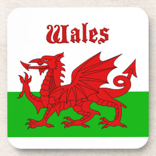 Welsh Flag Wales Coaster