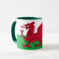 Welsh Flag & Wales, Cymru patriot / sports