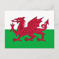 Welsh Flag (Wales) (Welsh Dragon)