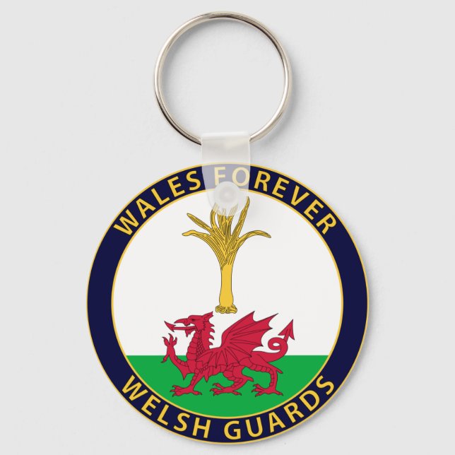 Welsh Guards Key Ring (Front)