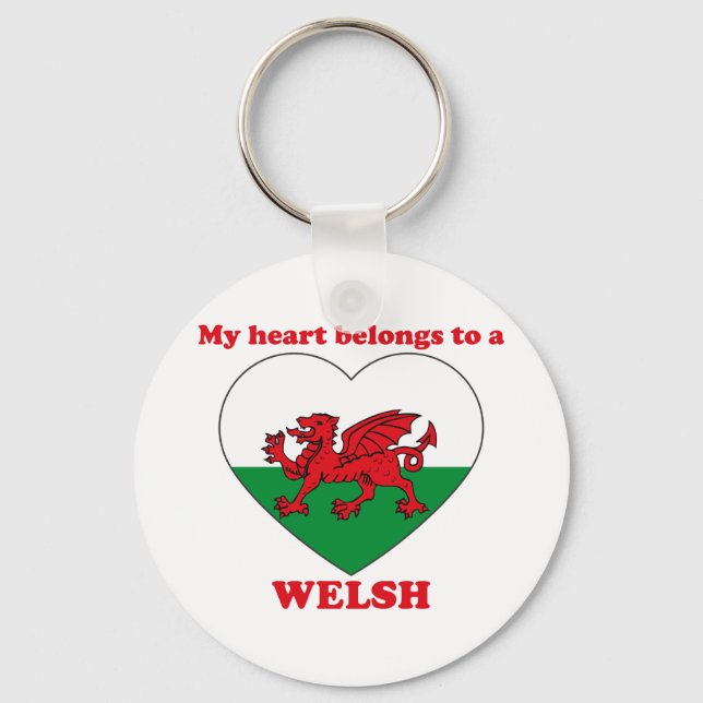 Welsh Key Ring (Front)