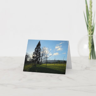 Welsh Landscape 2025 Thank You Card