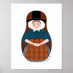 Welsh Matryoshka Poster