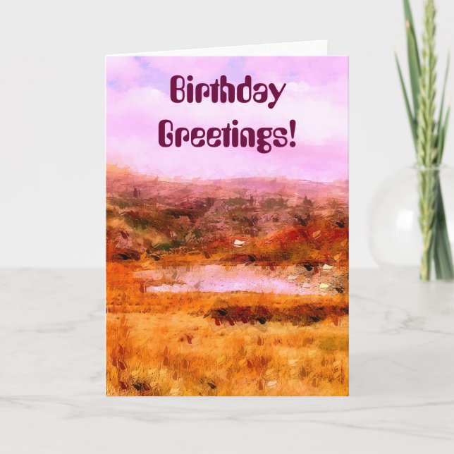 WELSH MOUNTAIN COUNTRY UK CARD (Front)