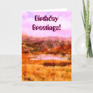 WELSH MOUNTAIN COUNTRY UK CARD