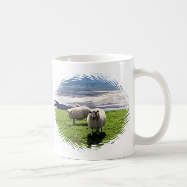 WELSH MOUNTAIN SHEEP COFFEE MUG (Right)