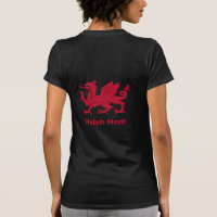 Welsh Mum, Red Dragon & Wales fashion / Cymru