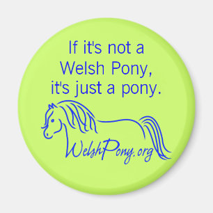 Welsh Pony & Cob Society of America. Magnet